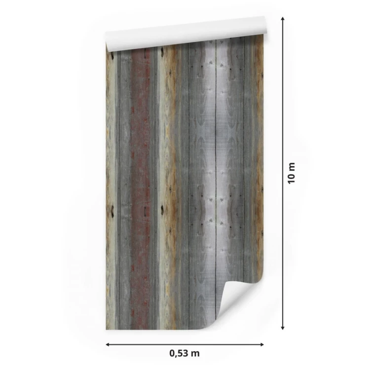 Tapeta Abstrakcyjne Drewniane Deski