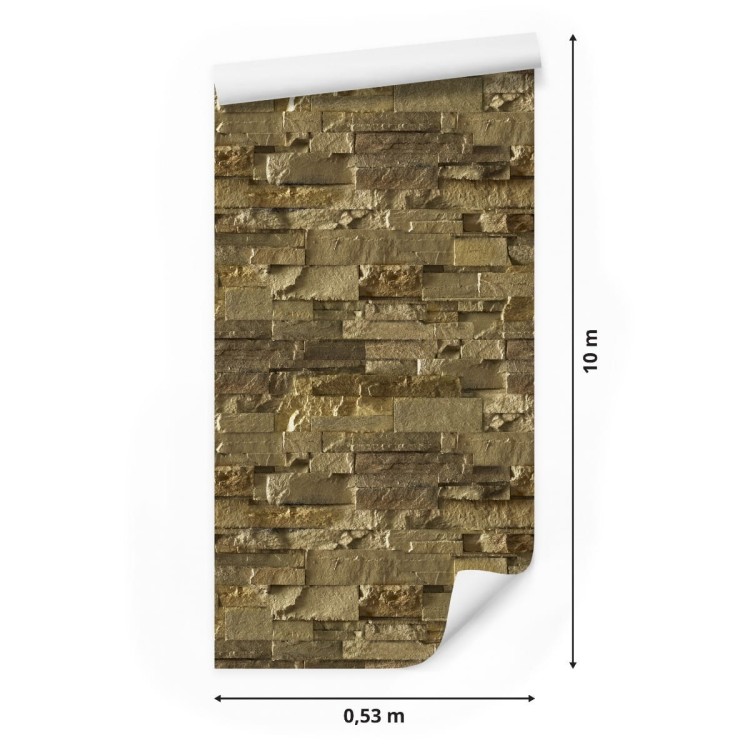 Tapeta Kamień Cegła - Efekt 3D