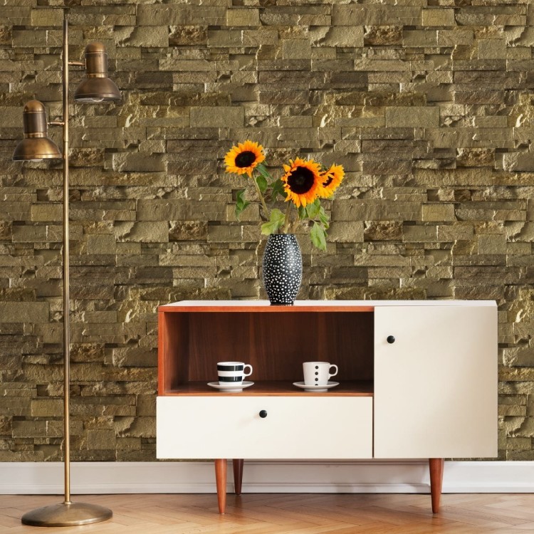 Tapeta Kamień Cegła - Efekt 3D