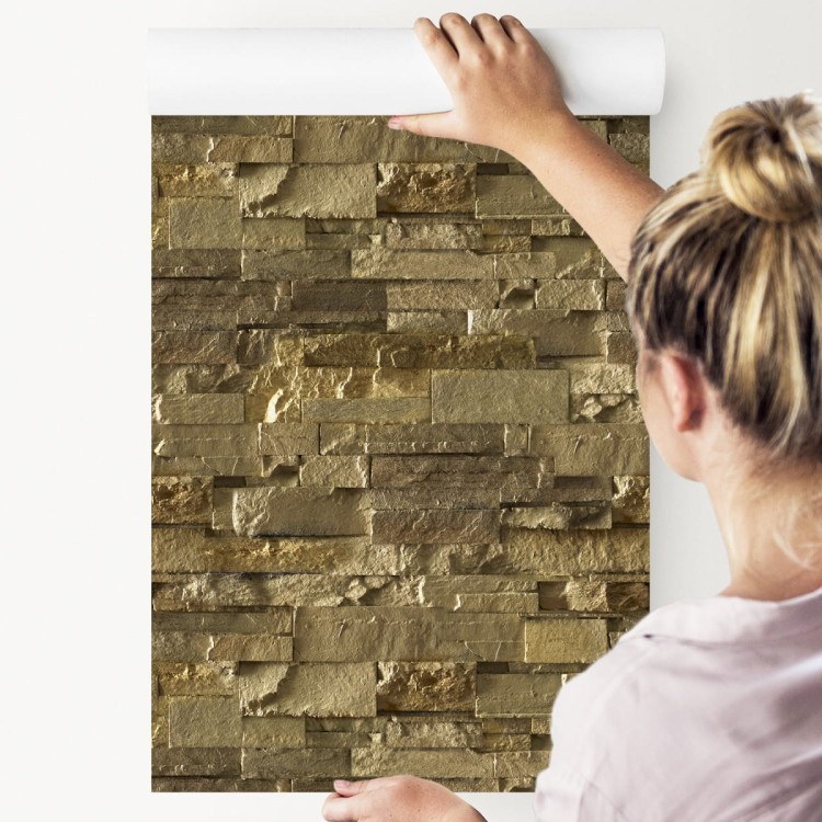 Tapeta Kamień Cegła - Efekt 3D