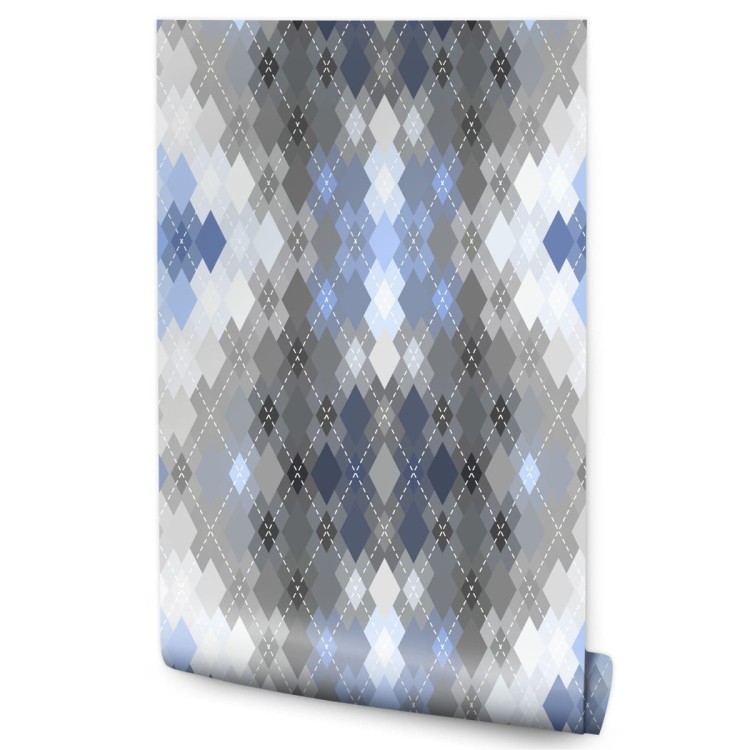 Tapeta Geometryczna - Wzór Argyle