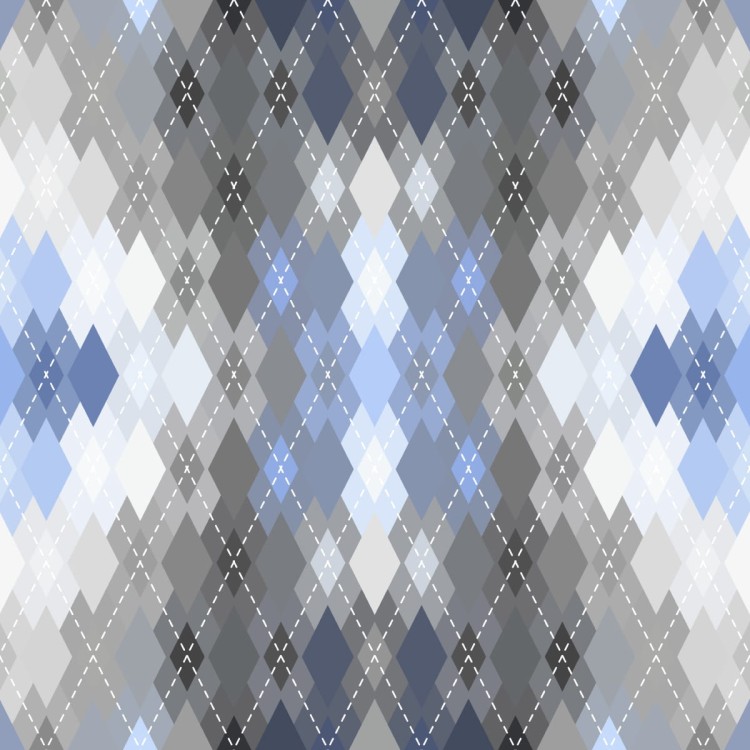 Tapeta Geometryczna - Wzór Argyle