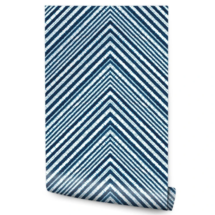 Tapeta Geometryczna - Retro Zygzaki