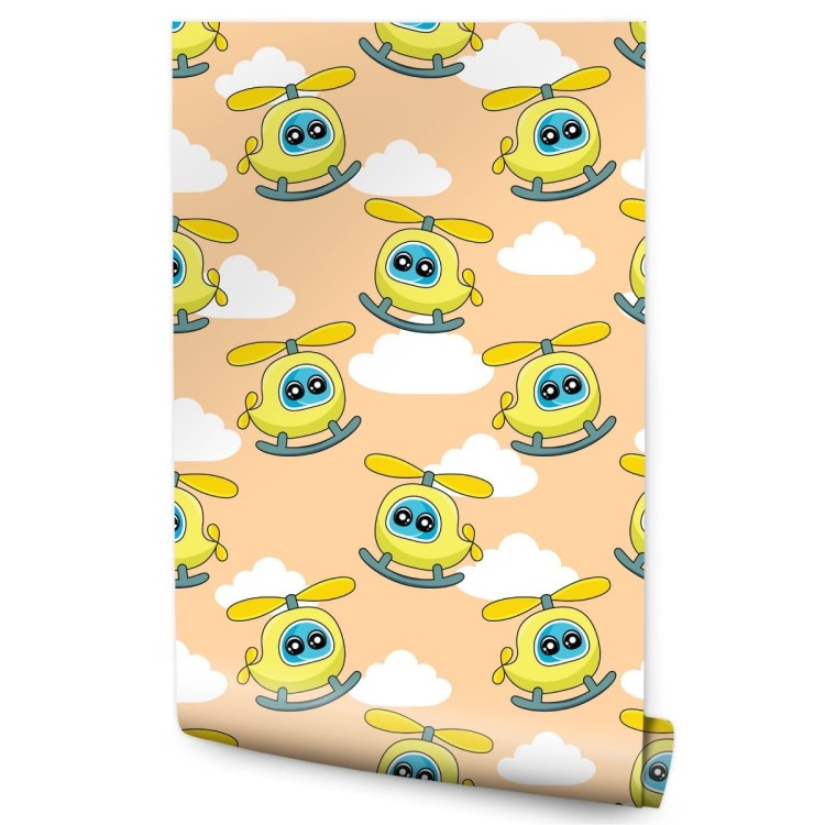 Tapeta Urocze Bajkowe Helikoptery