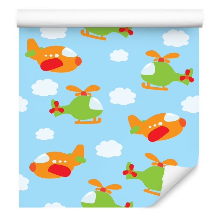 Tapeta Bajkowe Helikoptery I Samoloty