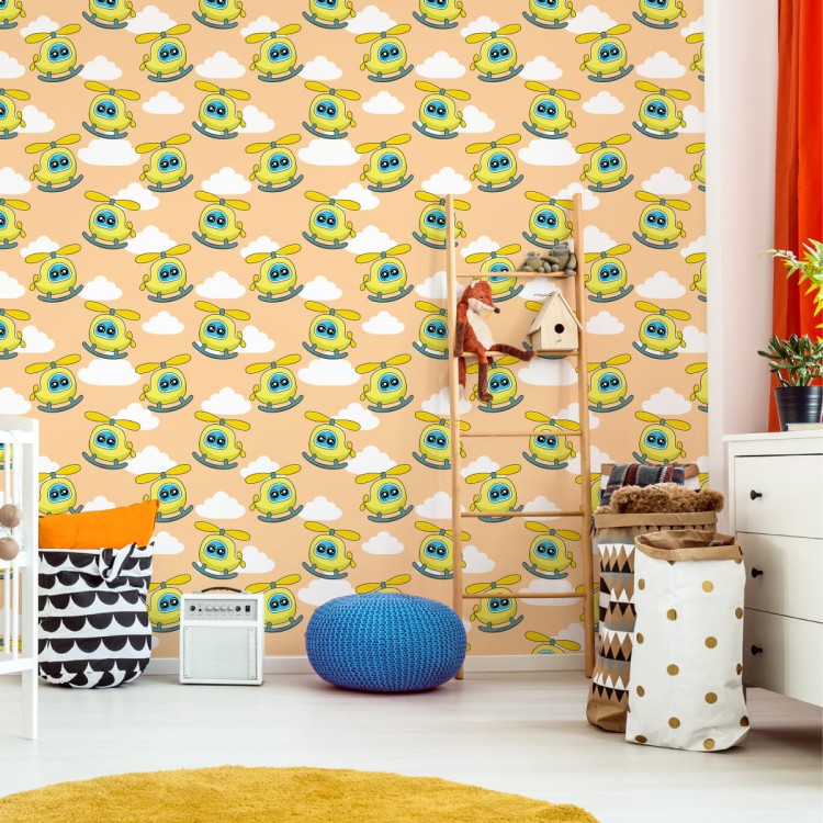 Tapeta Urocze Bajkowe Helikoptery