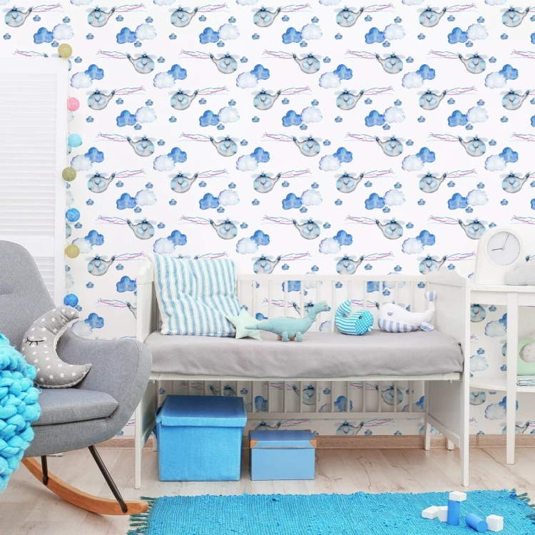 Tapeta Helikoptery Malowane Akwarelą