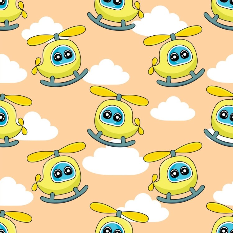 Tapeta Urocze Bajkowe Helikoptery