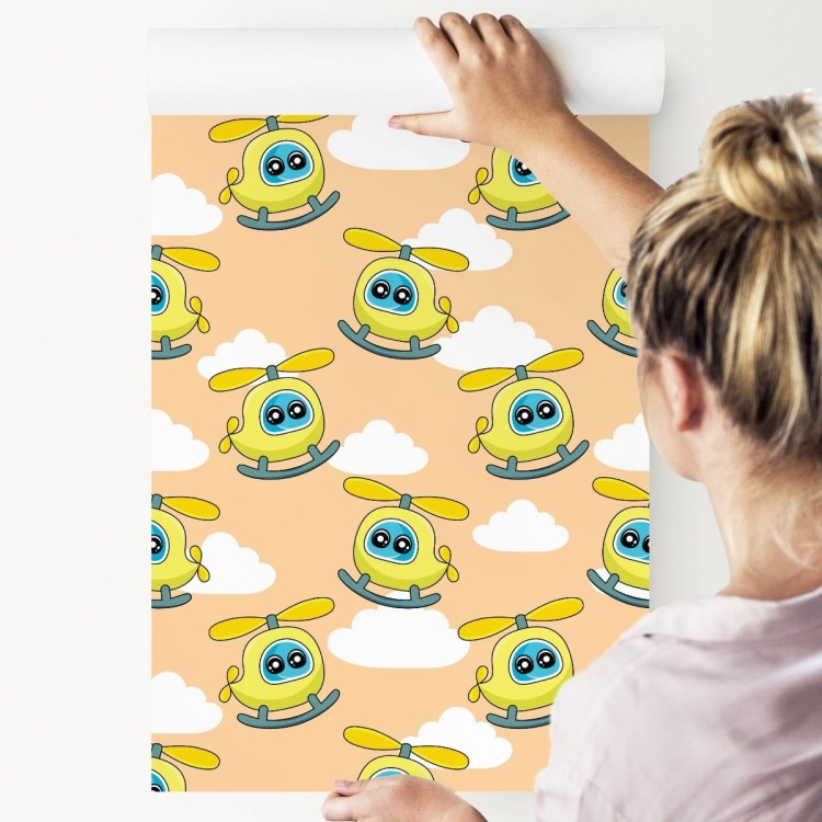 Tapeta Urocze Bajkowe Helikoptery