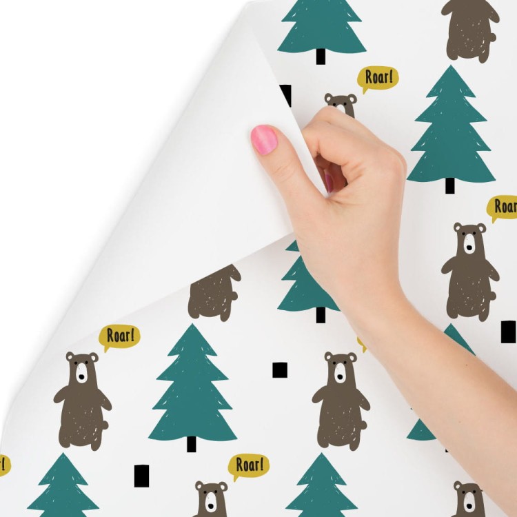 Tapeta Zieleń, Drzewa, Las Pokój Dziecięcy