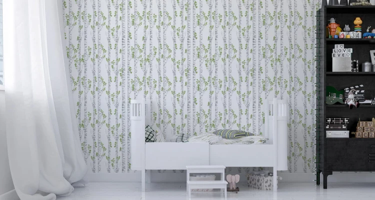 Tapeta Piękne Brzozy Latem