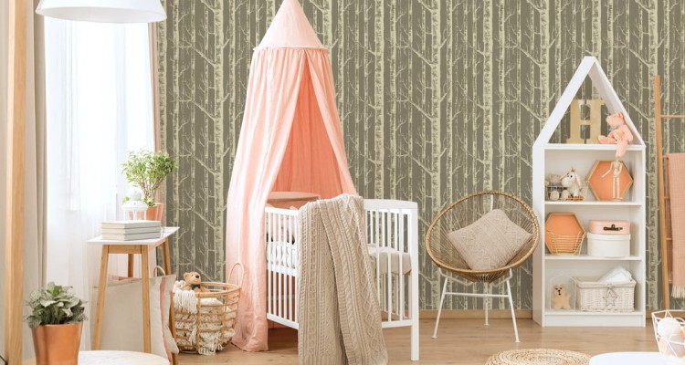Tapeta Drzewa W Stylu Vintage