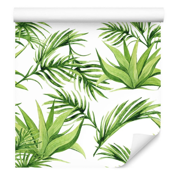 Tapeta Zielone Liście