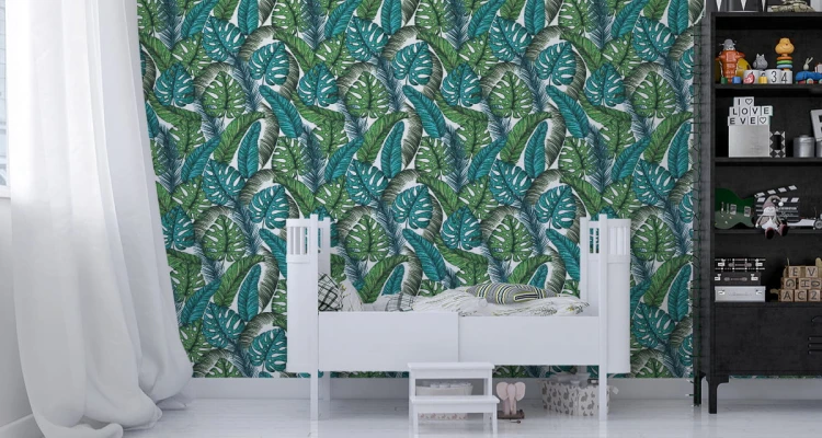 Tapeta Liście Monstera Dżungla
