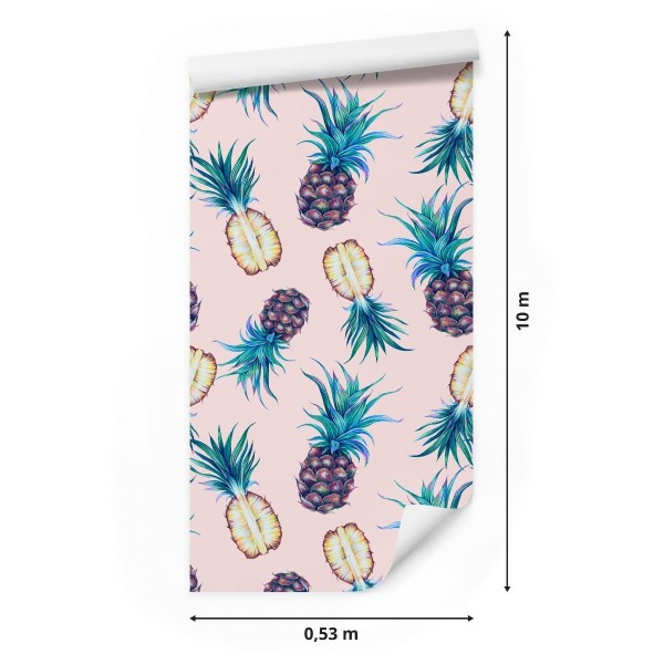 Tapeta Tropikalne Ananasy