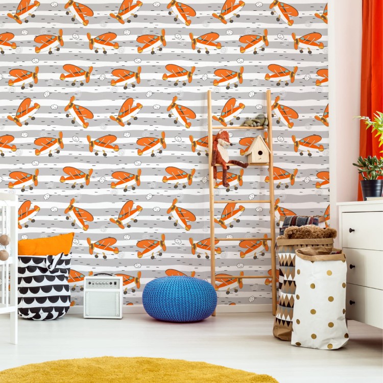 Tapeta Bajkowe Samoloty Retro