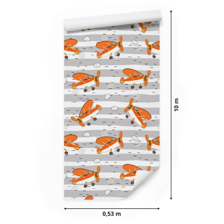 Tapeta Bajkowe Samoloty Retro