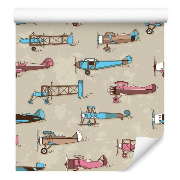 Tapeta Kolorowe Samoloty