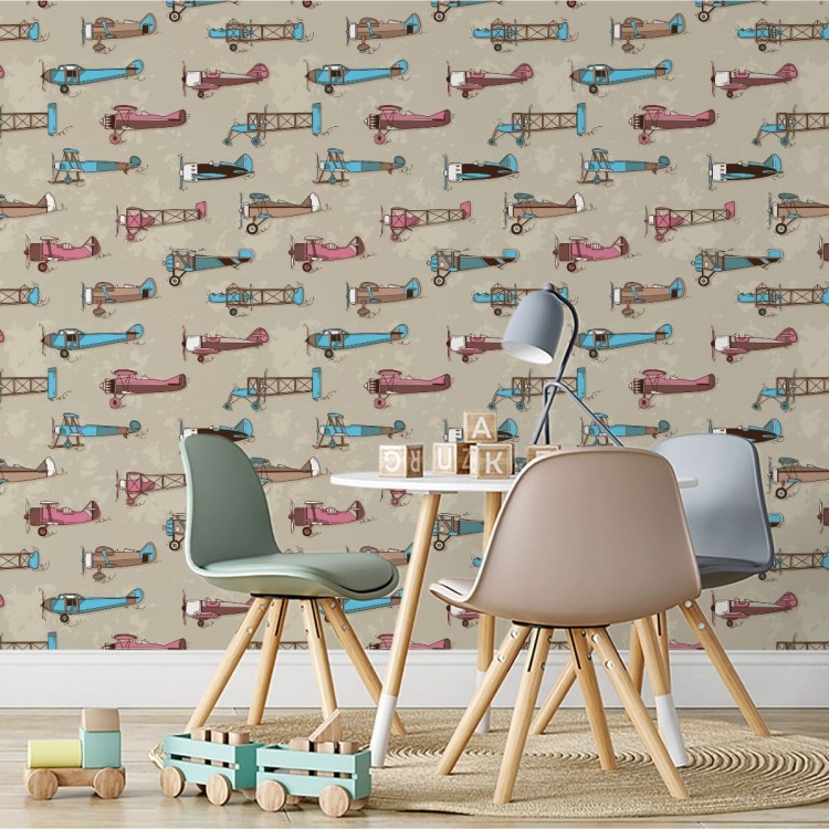 Tapeta Kolorowe Samoloty