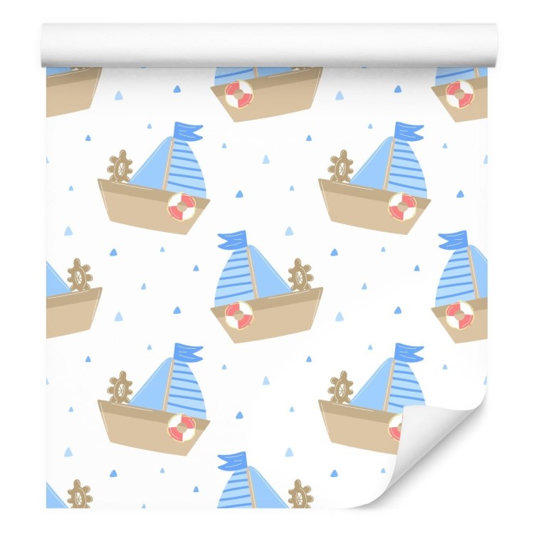 Tapeta Bajkowe Żaglówki