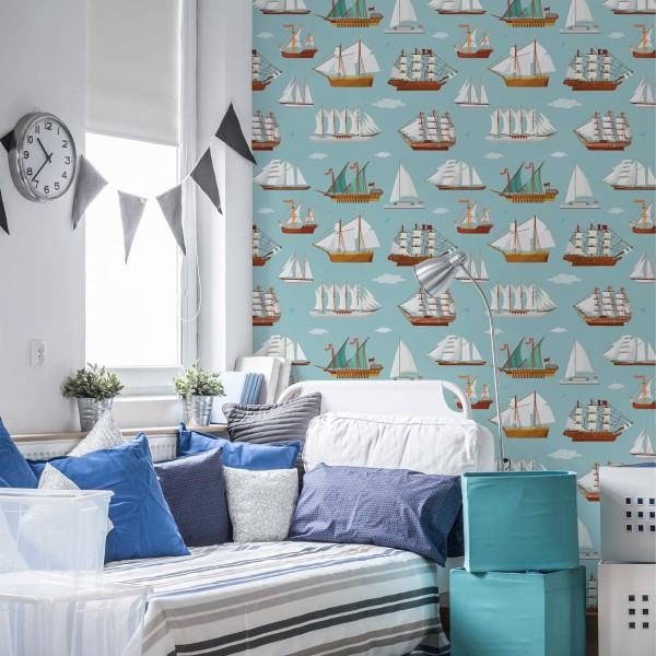 Tapeta Żaglowce Z Różnych Epok