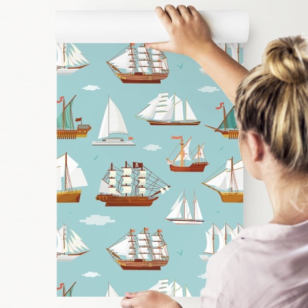 Tapeta Żaglowce Z Różnych Epok