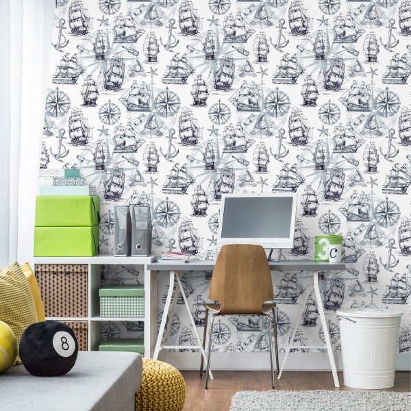 Tapeta Zabytkowe Statki Vintage