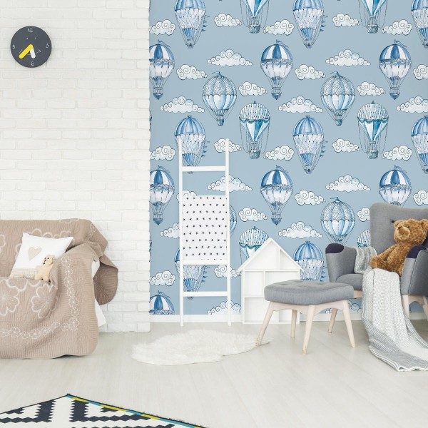 Tapeta Balony I Chmury