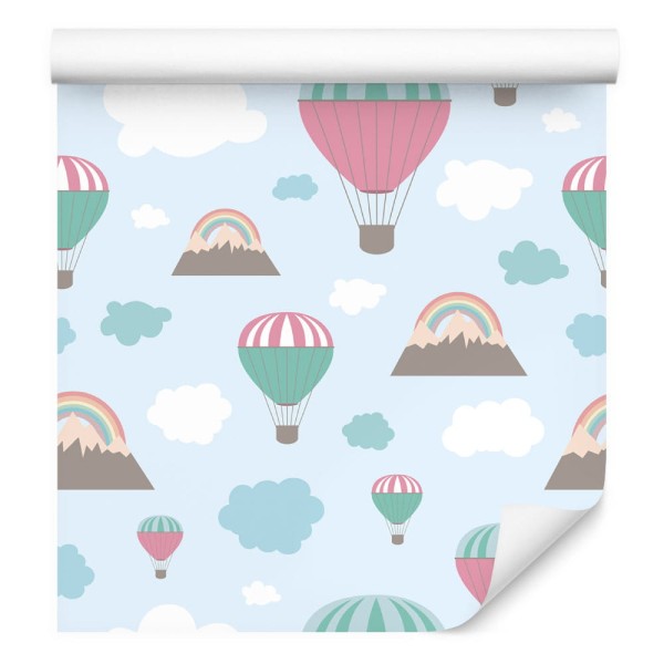 Tapeta Balony Nad Górami