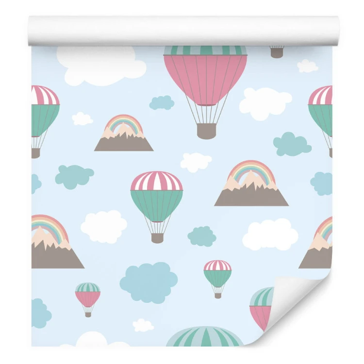 Tapeta Balony Nad Górami