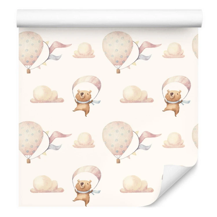 Tapeta Balony W Chmurach, Misie, Pokój Dziecięcy