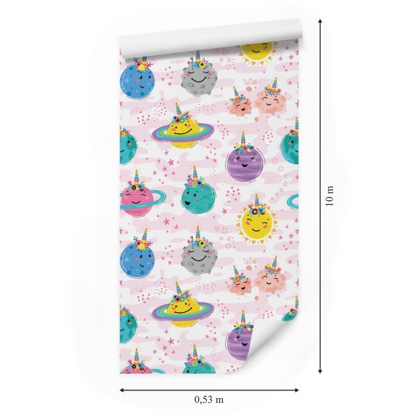 Tapeta Kolorowy Kosmos