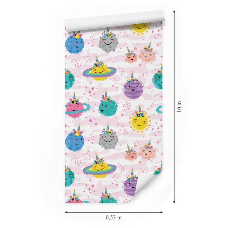 Tapeta Kolorowy Kosmos