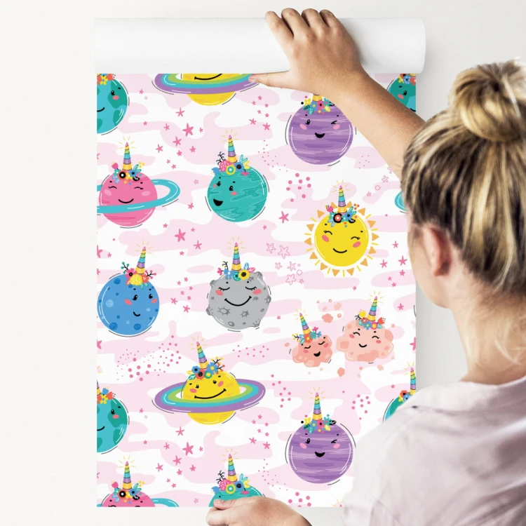 Tapeta Kolorowy Kosmos