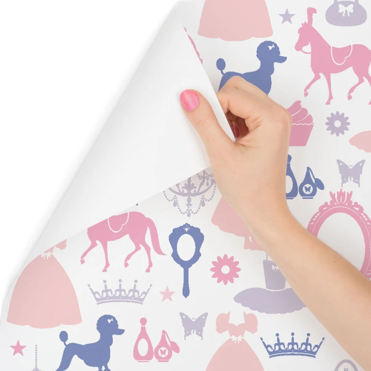 Tapeta Księżniczki, Pieski, Konie Pokój Dziewczęcy