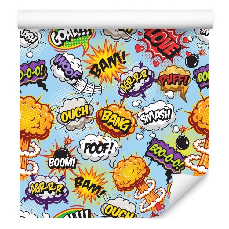 Tapeta Komiksowe Napisy