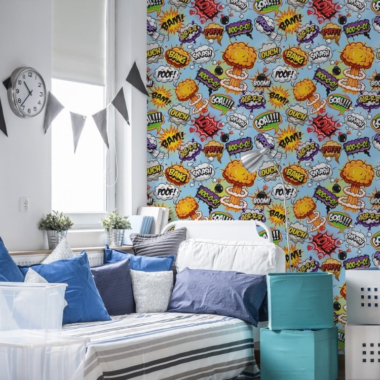 Tapeta Komiksowe Napisy