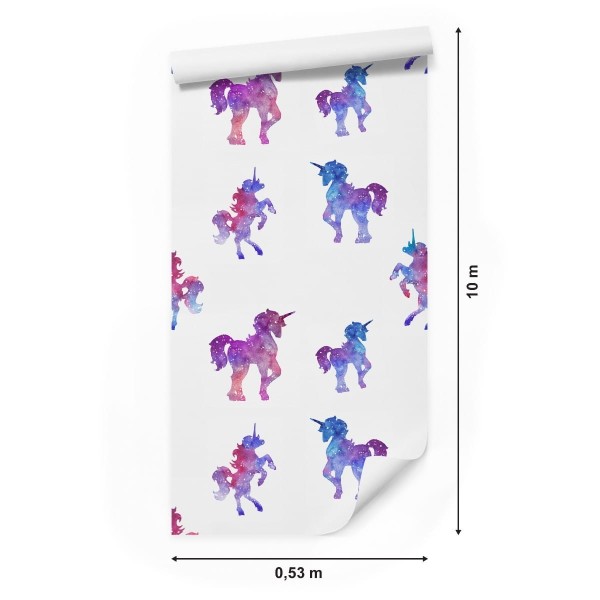 Tapeta Kosmiczne Jednorożce