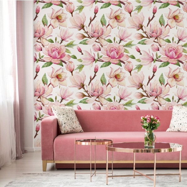 Tapeta Wiosenne Kwiaty Magnolii