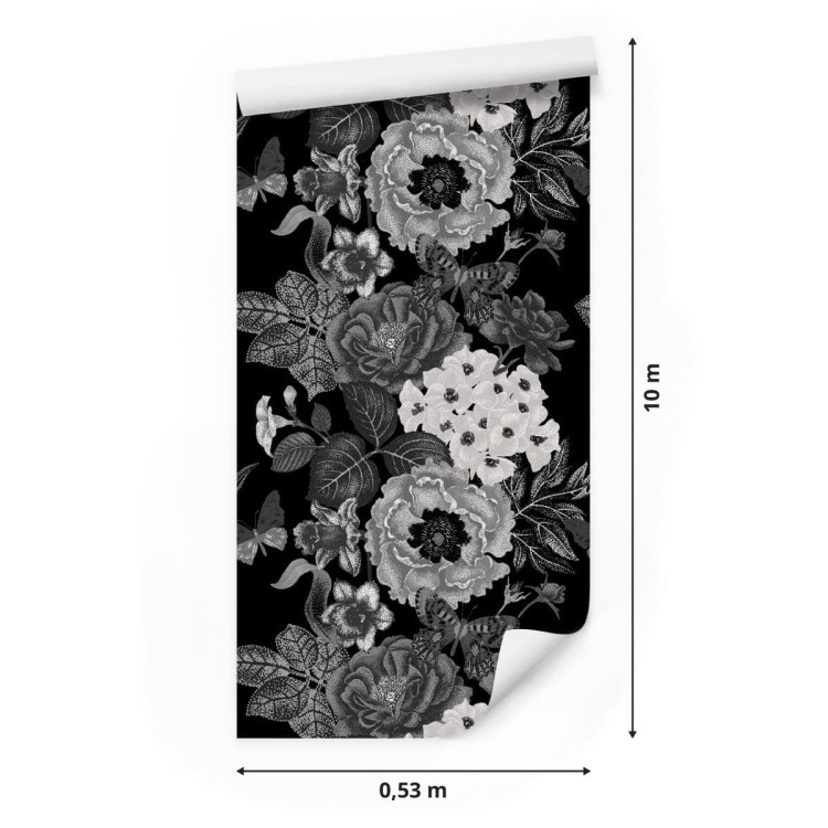 Tapeta Piwonie Vintage