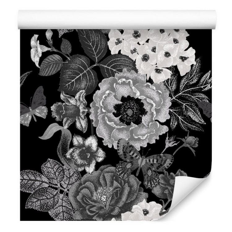 Tapeta Piwonie Vintage