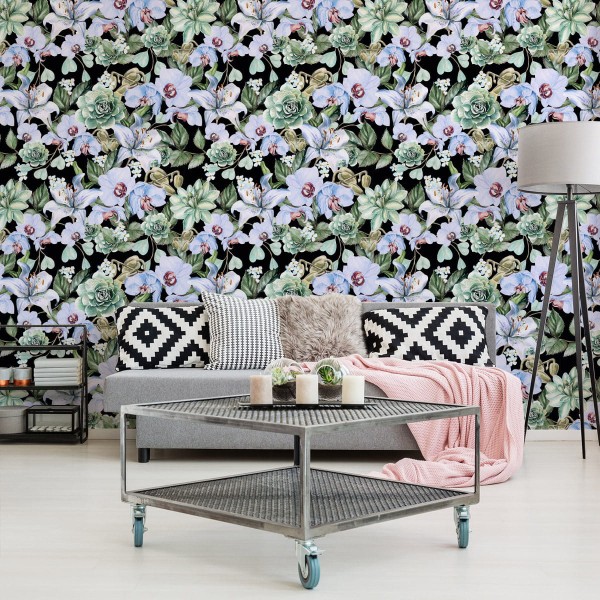 Tapeta Rośliny Natura Orchidee Storczyki Do Salonu