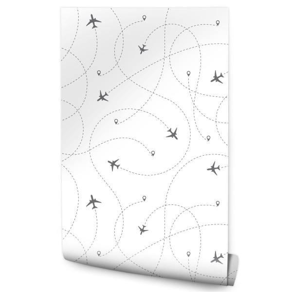 Tapeta Trasy Samolotów