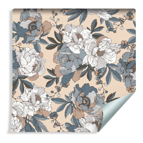 Tapeta Piękne Eleganckie Peonie