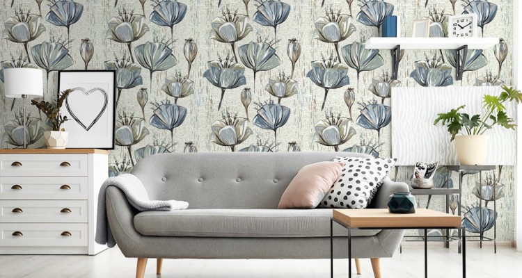 Tapeta Tulipany W Stylu Vintage