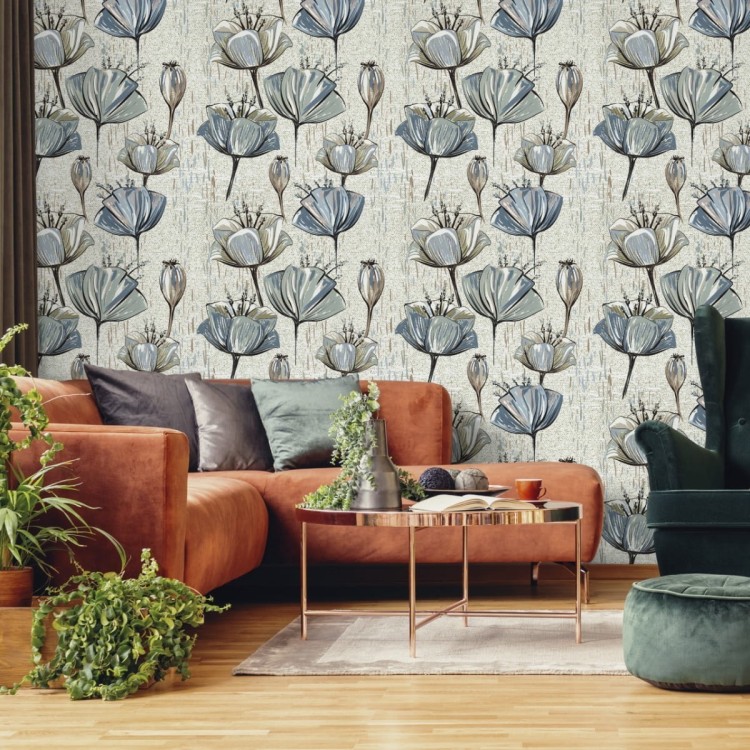 Tapeta Tulipany W Stylu Vintage
