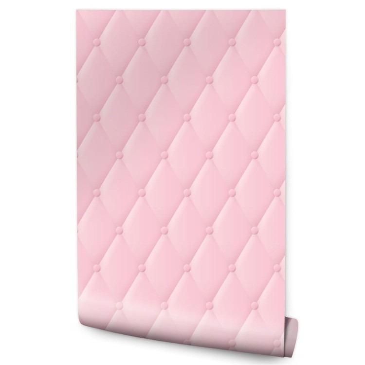 Tapeta Pikowany Różowy Wzór