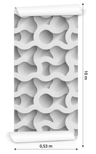 Tapeta Abstrakcyjne Fale 3D