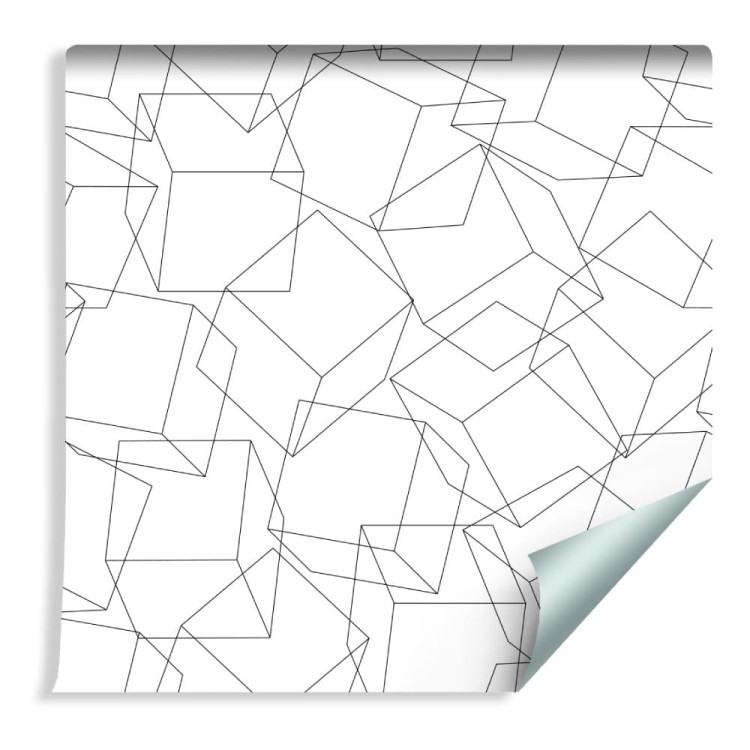 Tapeta Geometryczna - Minimalizm Efekt 3D