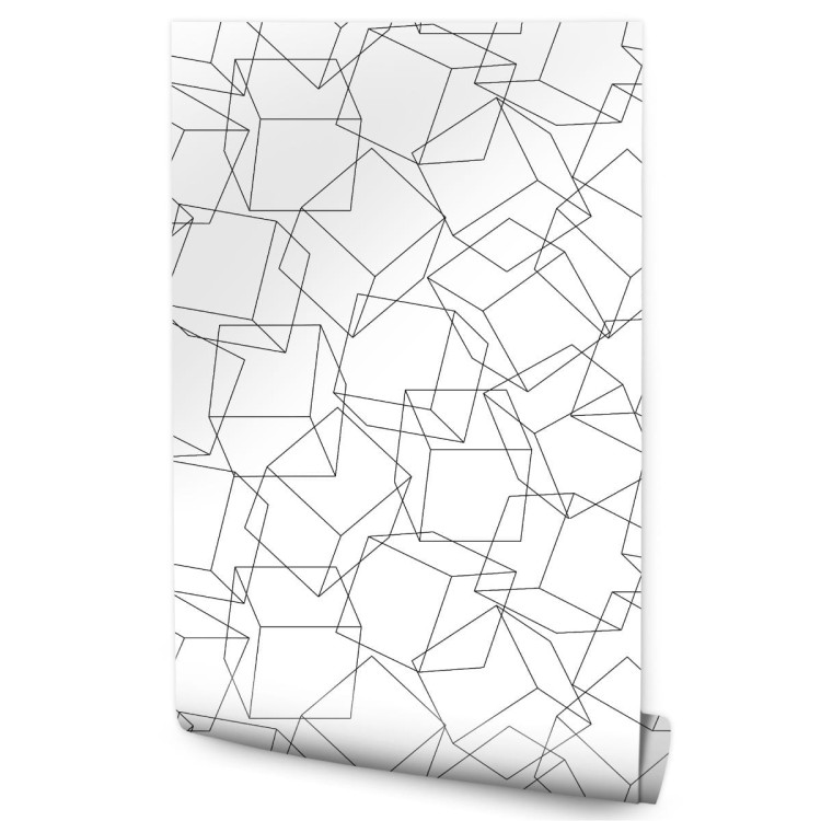 Tapeta Geometryczna - Minimalizm Efekt 3D
